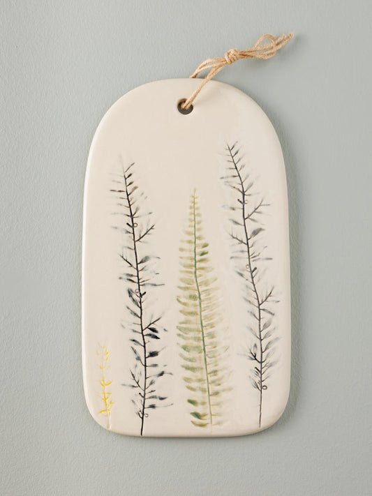 Provence-indgraveret glaseret bræt – keramisk serveringsfad Chehoma